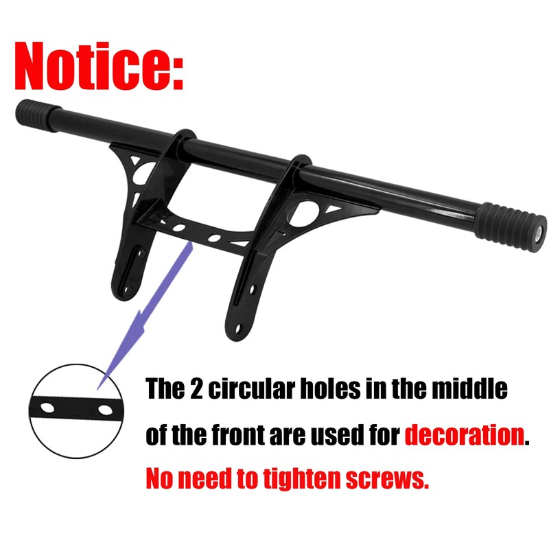 Engine Guard Crash Bar Front Highway Foot Pegs Fit for