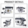 FS55R Carburetor for STIHL FS/HS/HL/FC/KM Series - Compatible with FS55R