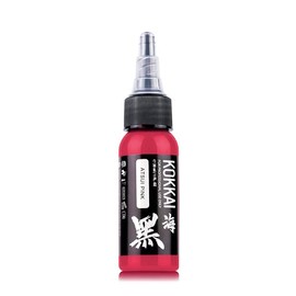 Kokkai Sumi Red Tattoo Ink, Premium Quality, Precision Medium Viscosity, Rich Hue, Quick Healing, Acrylic-Free, Water-Based, Ready-to-Use Ink for Precision Tattooing (Atsui Pink, 0.5 oz)