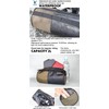 GORIX Bike Handlebar Bag Waterproof Front Bag Cylinder Durable Lightweight