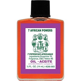 (6Pack) Indio Products Spiritual Anointing Oil- Seven African 1/2oz