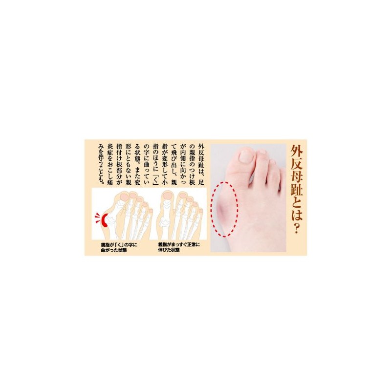 Dr. Fukuoka Bunion Supporter, Both Foot Set, "Super Comfortable While