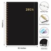 2026 Planner 8.5" x 11", Weekly and Monthly Calendar Planner