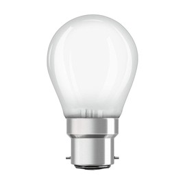 Osram OSRAM Filament LED Lampe mit B22d Sockel, Warmweiss (2700K), Tropfenform, 2.5W, Ersatz fr 25W-Glhbirne, matt, LED Retrofit CLASSIC P