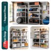 VOUNOT® Heavy-Duty Shelving Unit Set of 2 Shelving Units Basement