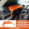 TOYCIDFG Dashboard Center Console Frame Cover Trim Compatible with Ford