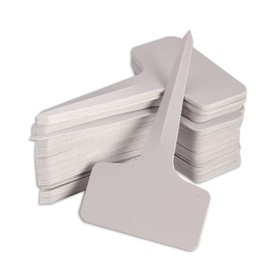 luzen 120 Pcs 6X10 cm Plastic Waterproof T-Type Reusable Plant Nursery Garden Labels Stake Tags Markers