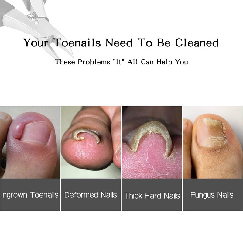 Grown-up toenail clipper or thick toe nail clippers - sturdy