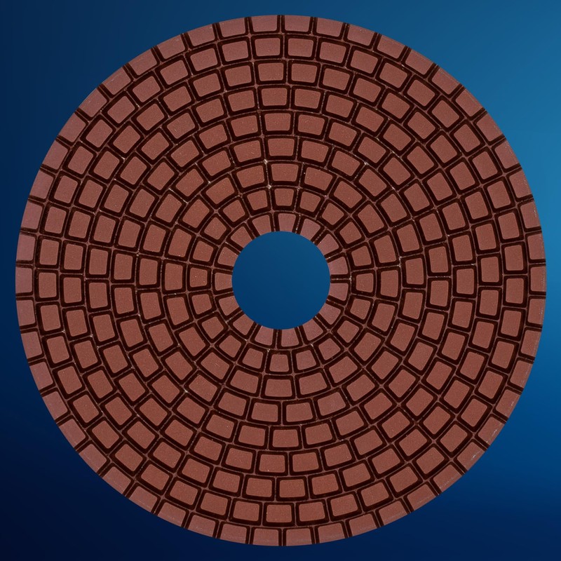 EDW Diamond Wet Sanding Pad/Polishing Disc, Dia Wet | Refurbishing,