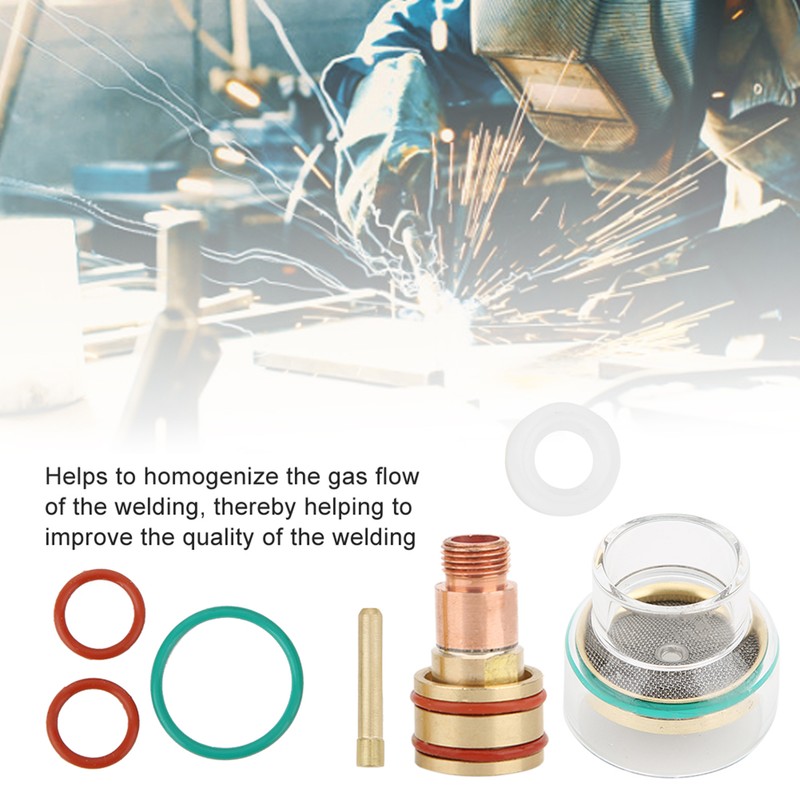 TFM53NCN TIG Welding Kit TIG Torch Glass Cup Collet for