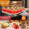 YJWYDM 12 Cups Silicone Muffin Pan, 2 Pack Non-Stick Cupcake