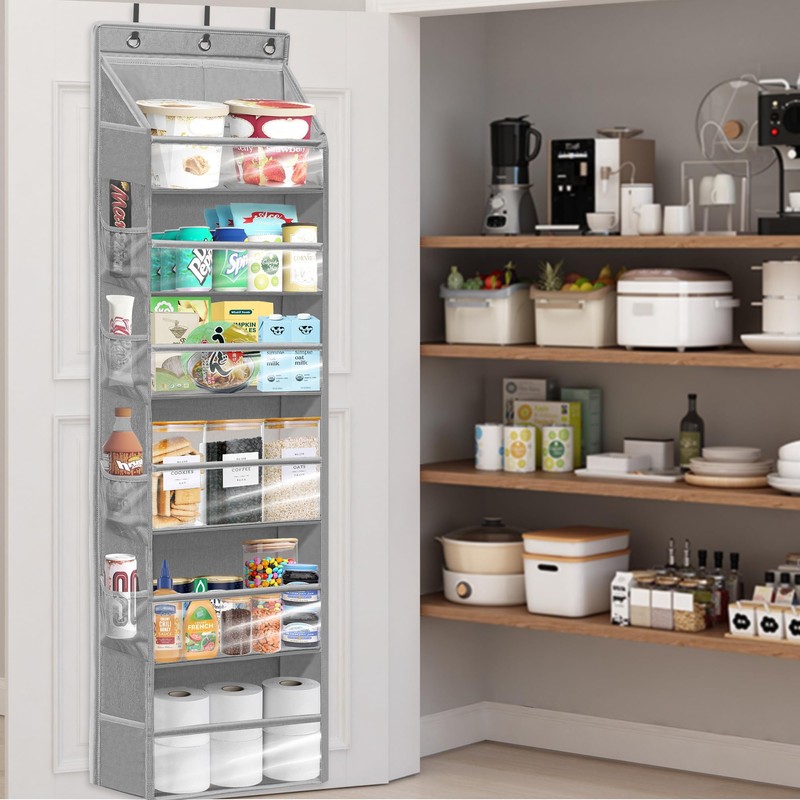 STORAGEIDEAS Over Door Organizer with 6 Extra Large Pockets 12