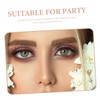 Baluue 12pairs False Eyelashes for Dancing Easy Application Grafting Eyelashes
