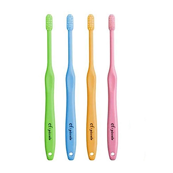 Samfriend if Series If Piccolo Toothbrush x 4 Set, M, Regular, Small Head, Tooth Decay Prevention, Dental Exclusive