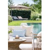 Hofdeco Premium Coastal Hampton Patio Indoor Outdoor Throw Pillow Cover
