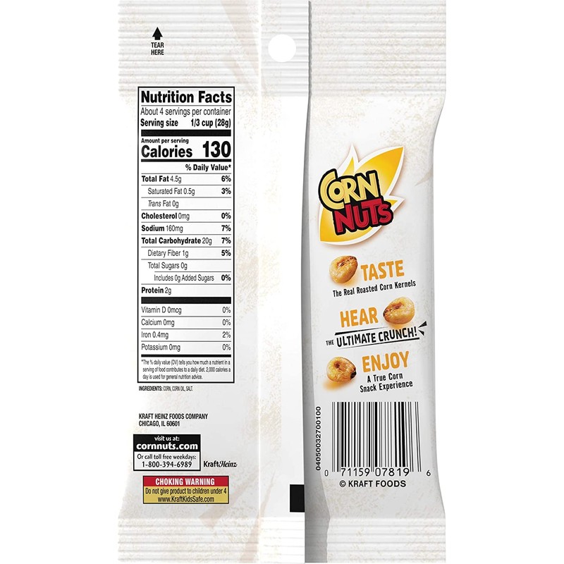 Cornnuts Original 4-ounce Packages (Pack of 12)