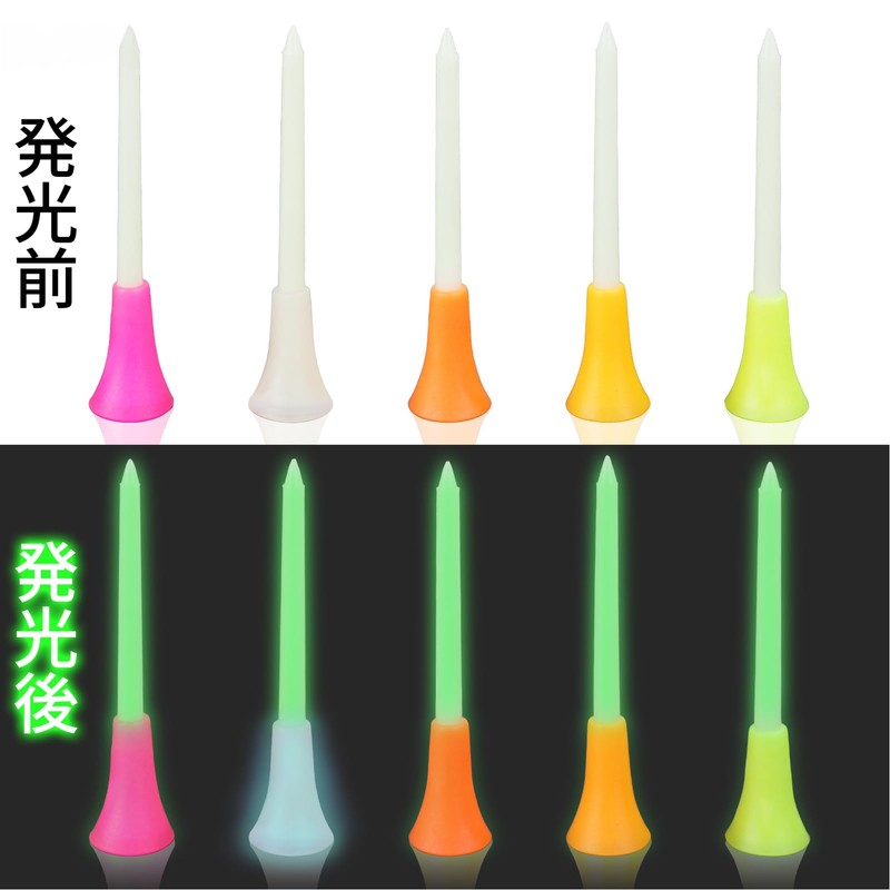 Znlaku Golf Tees Night Glow Golf Tee Premium Golf Competition