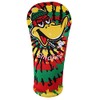 Rasta Tie Dye Smoked Ducky Fairway Club Headcover Handmade by