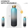Opard Drinking Bottle, 1 L/800 ml Water Bottle, Leak-Proof Water