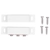 2Pcs Mc-31 Surface Mount Wired Nc Door Contact Sensor Alarm