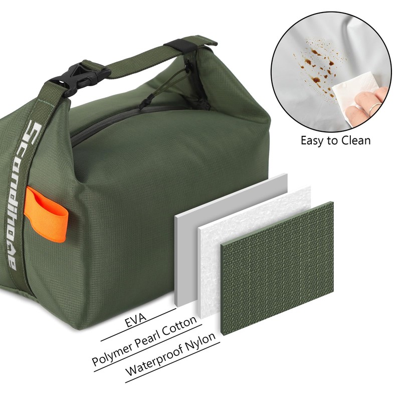 TWOOKTY Insulated Lunch Bag Reusable Lunch Tote Bag for Women
