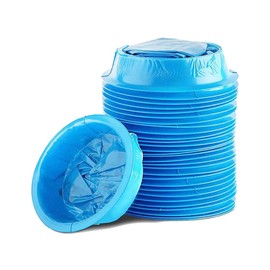 Vomit Bags Disposable Barf Bags 10Pack,1000ml Blue High Density Emesis Bags with Snap,Perfect for Morning Sickness,Kids,Pregnant Woman,Car Motion Sickness，Airsick.etc