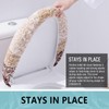 Arotive Soft Microfiber Bathroom Toilet Lid Cover, Machine Washable Seat