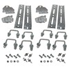 A.A 10" Galvanized Swivel Top Bunk Bracket Kit with Hardware