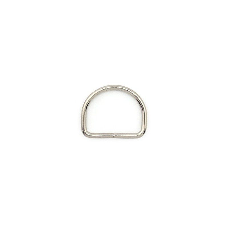 HAND 26mm Tall Silver Colour D Ring Buckle - for
