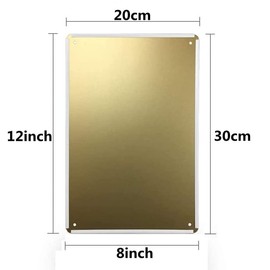 Metal tin sign 8x12 inches Metal Sign Phonetic Alphabet Poster Alpha Zulu Metallic Tin Wall Door Plaque