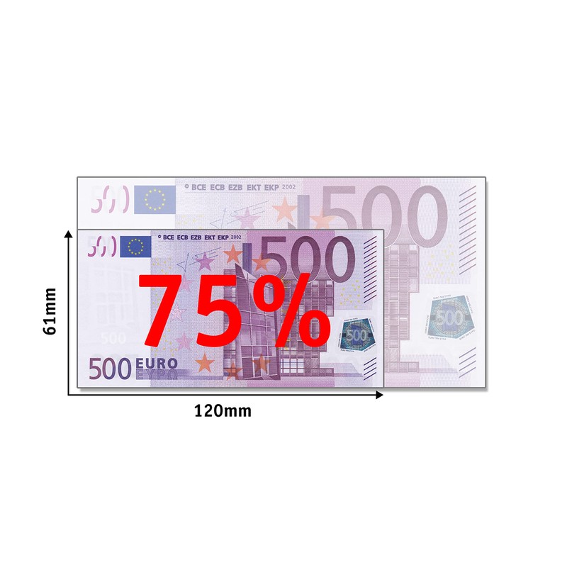 Cashbricks 100 x €500 Euro Play Money Notes – Reduced