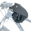 Topeak Unisex's TopLoader Top Tube Bag, Black, 23.5 x 12