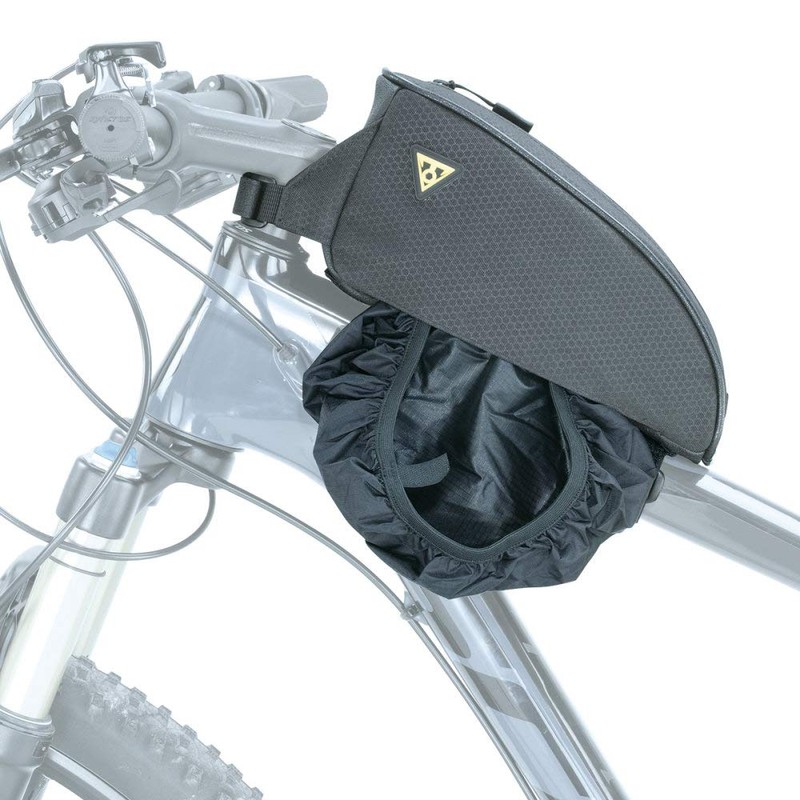 Topeak Unisex's TopLoader Top Tube Bag, Black, 23.5 x 12
