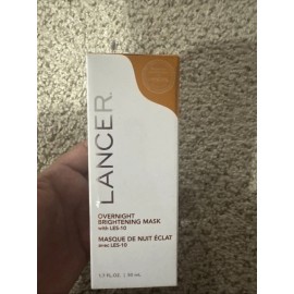 Lancer NEW Lancer Overnight Brightening Mask w LES - 10 - Full Size 1.7 fl oz Sealed