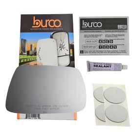 VAM Fits 02-08 Lex SC430, Right Passenger Mirror Glass Lens W/Out Backing Plate (Direct Fit Over for Auto-Dimming Mirror, Mirror Does not Auto-Dim)