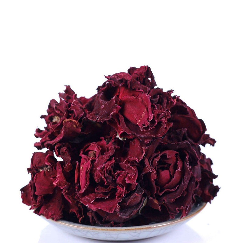 CoolCrafts Dried Rose Buds Edible Fragrant Dried Flowers for Tea,