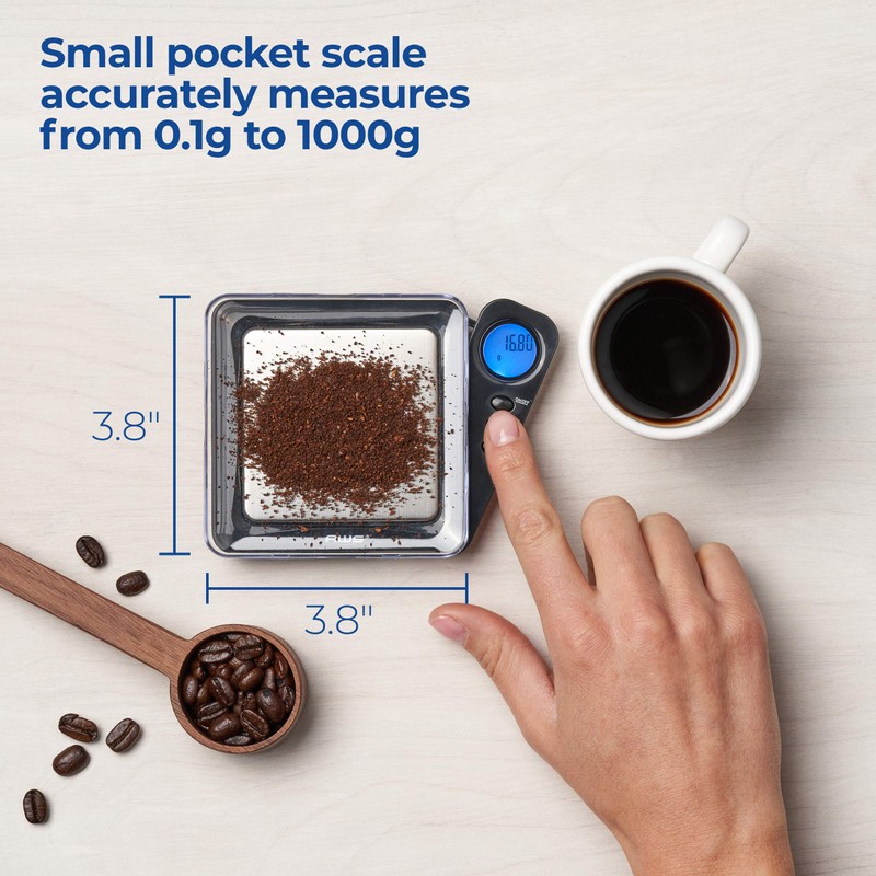 American Weigh Scales Blade Series Digital Precision Pocket Weight Scale,