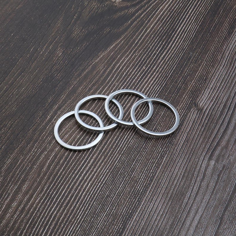 EMSea 4pcs 2mm Spacers Compatible with Bafang BBS01 BBS02 BBSHD