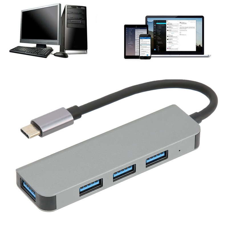 Expansion Dock 4 in 1 Multi USB Ports Adapter Converter