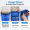Yeabett Waterproof Dry Bag, 10L Waterproof Beach Bag with Adjustable