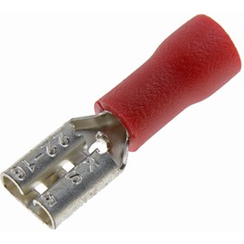Dorman 86425 22-18 Gauge Female Disconnect, .187 in., Red, 20 Pack