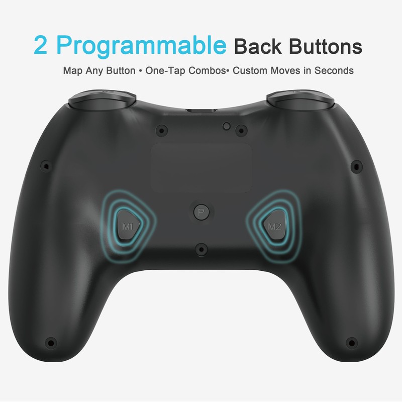 Playnex Wireless Switch Controller 2 PACK for Switch/Switch Lite/OLED/Switch 2/PC