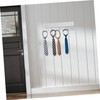 ULTECHNOVO Rotating Wall Mounted Belt and Tie Organizer Space Saving
