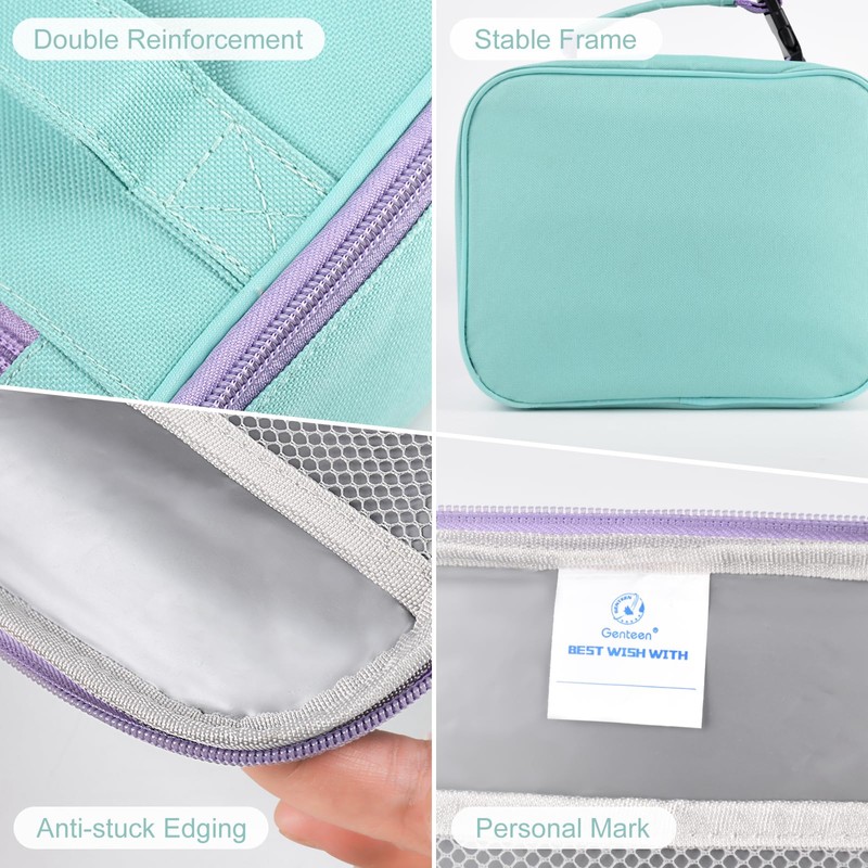 Genteen Lunch Box Kids,Insulated Lunch Bag Kids Boys Girls,Soft Bag