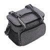 Insulated Lunch Bag Grey Oxford Cloth 15L High Capacity Insulated