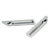2 Pair Radiator Slot Vent Trim Electroplated Ventilation Decorative Trim