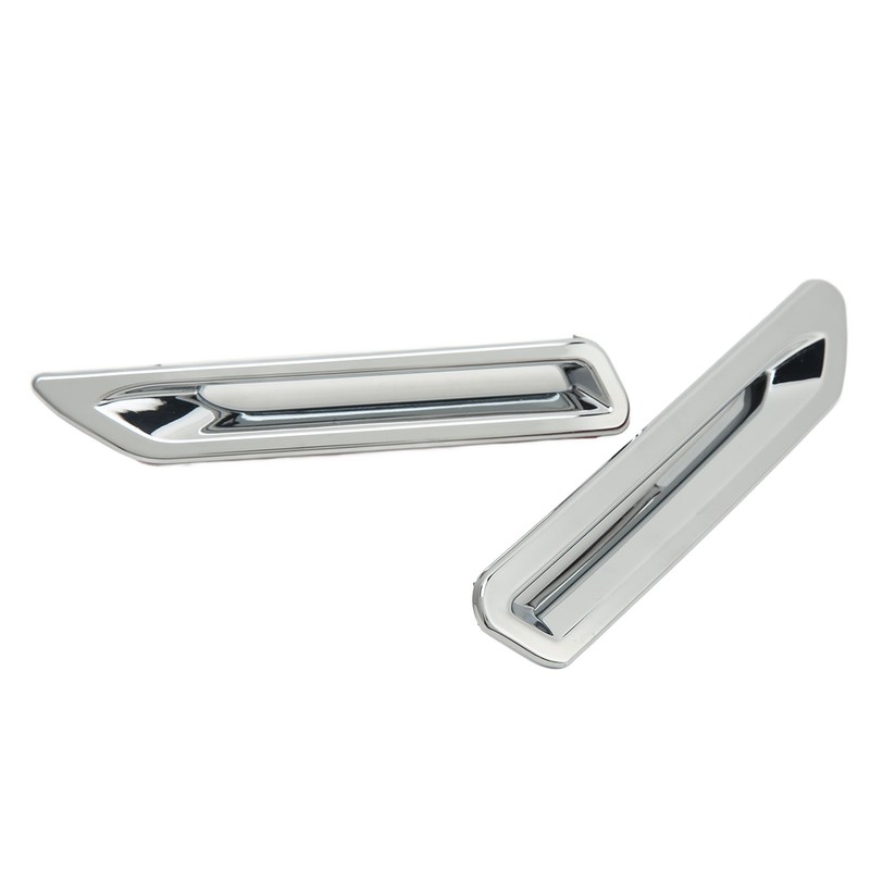 2 Pair Radiator Slot Vent Trim Electroplated Ventilation Decorative Trim