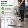 Lanties 4 Pack 57.5-Inch Stainless Steel Floor Squeegee Replacement Handles,