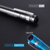 SEAMAGIC 5-Pack LED Penlight Set with 10-Piece Pre-Installed Batteries, Aluminum