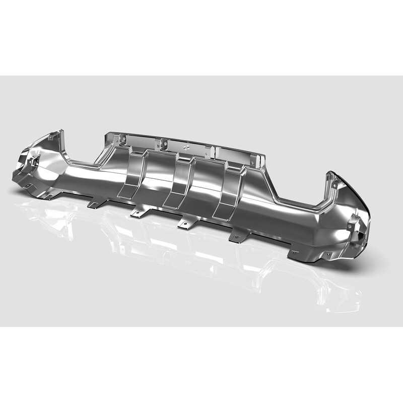 ECOTRIC Front Bumper Skid Plate Compatible with 2016-2019 GMC Sierra